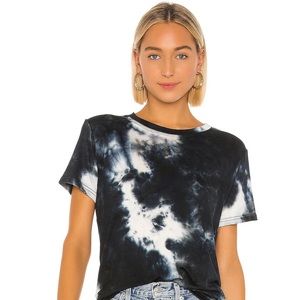 Strut This Georgia Tee - Blue Tie Dye